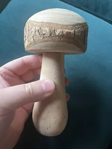 Wooden Mushroom - Decorative Item - Picture 1 of 6