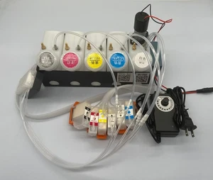 XP-15000 XP-15010 XP-15080 DTF CISS Sistema di Alimentazione Inchiostro con Agitatore di Inchiostro Bianco,... - Foto 1 di 4