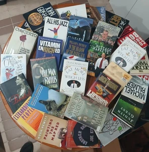 Lot of 56 Hardcover Books Random Mix of Books Of Many Categories.  - Bild 1 von 1