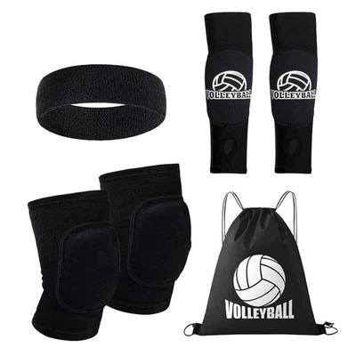 DMNQ 4 Stück Volleyball Zubehör Volleyball Knieschoner Volleyball Armschoner K