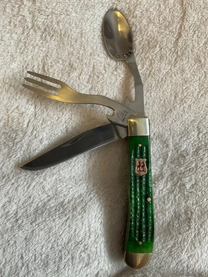 CUCHILLO HOBO GRÚA BESO VERDE - NUEVO (OTROS) Foto 1 de 4