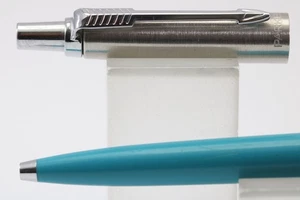 Vintage (c1970-78) Parker Jotter Türkis Kugelschreiber, CT (neue Mine montiert) - Bild 1 von 6