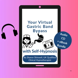 Abnehmen Virtuelles Magenband Hypnose CD + Gratis MP3 & Begleit eBook - Bild 1 von 3