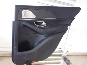 2022 MERCEDES-BENZ GLE350 Passenger Right Side Rear Door Trim Panel Black Trm MB - Picture 1 of 8