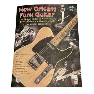 New Orleans Funk Guitar Cajun Zydeco Sheet Music Tablature w/ CD Shane Theriot - Picture 1 of 8