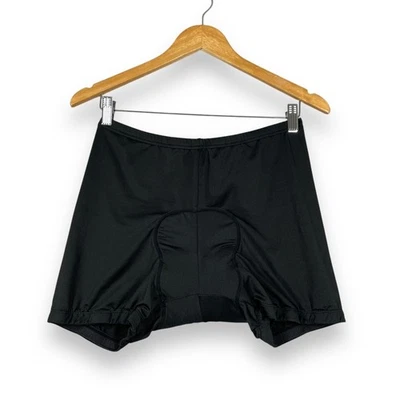 Pantalones Cortos de Ciclismo Baleaf Para Hombres Grandes Negros Bicicleta Acolchados CoolMax Ropa Interior 3D Foto 1 de 4