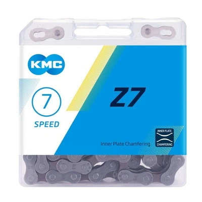 KMC Bike Chain Performance Bicycle Chain, Quality & Highly Compatible Z7 - Image 1 of 2
