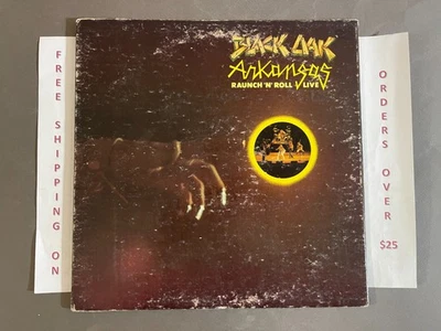 BLACK OAK ARKANSAS RAUNCH N ROLL LIVE 1973 LP Foto 1 de 4