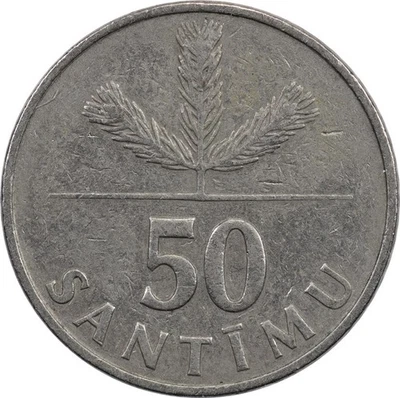 Latvia - 50 Santimu - 1992 - Image 1 of 2