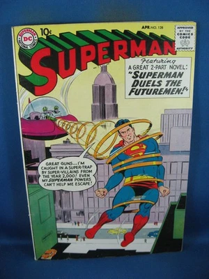 SUPERMAN 128 F VF 1959 DC - Image 1 of 2