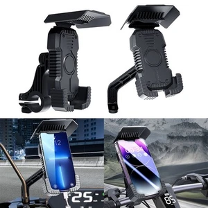 Support téléphone pour moto avec pince forte pour navigation et sécurité - Photo 1 sur 9