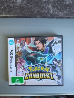 Pokemon Conquest - Nintendo DS - PAL - Completo - Como Nuevo Foto 1 de 4
