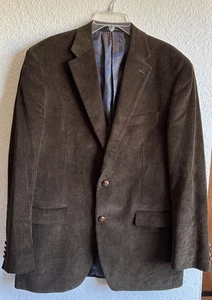 Lauren Ralph Lauren Herren 42 L Cord Sport Mantel Blazer Paisley Futter Preppy - Bild 1 von 8