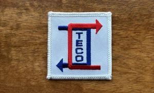 TECO Thermal Energy Corporation Patch Iron-On Embroidered Logo Collectible - Picture 1 of 3