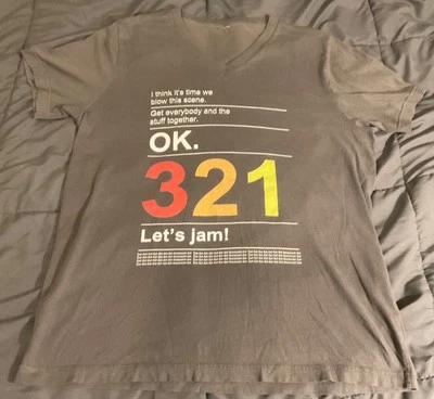 Camiseta Cowboy Bebop 3,2,1... Let’s Jam (Grande) Anime, Retro Foto 1 de 3