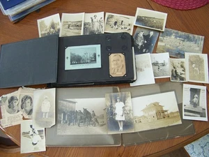 Newport New Jersey Album 1920's+ RARE 216 Photo's + 2 Cabinet Cards Cumberland - Imagen 1 de 15