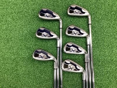Callaway X-20 Iron Set 4-9+Pw Steel Shaft Uniflex 7pcs RH 2010 Good Grip From JP - Image 1 of 4