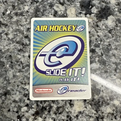 Air Hockey - Nintendo Game Boy e-Reader Card 2002 - Image 1 of 2