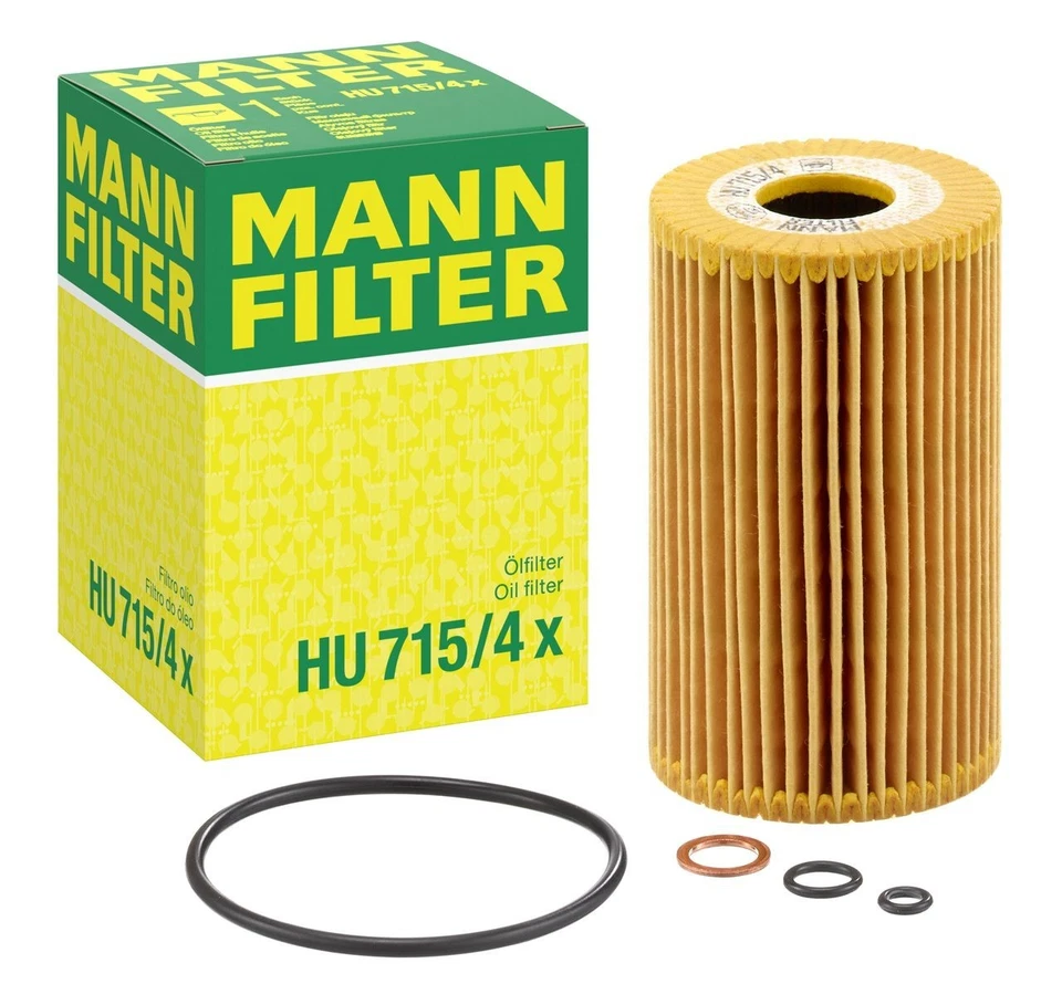 Filtro de aceite MANN HU715/4X BMW M40 M43 M44 E30 E36 E46 E34 OEM:11421716121 Foto 1 de 3