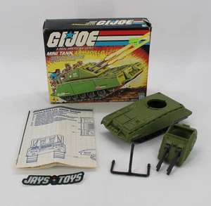 Vintage 1985 G.I. Joe ARAH Mini Tank Gürteltier Hasbro komplett mit Karton - Bild 1 von 14