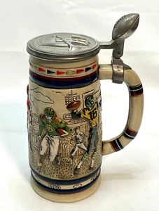 AVON Beer Stein Football 1983 handcrafted in Brazil 8" tall - Picture 1 of 13