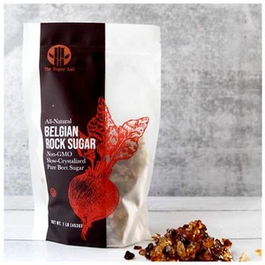 The Sugar Lab Belgian Rock Sugar – 2 Pounds - Natural REAL Beet Sugar - Brown... - Picture 1 of 6