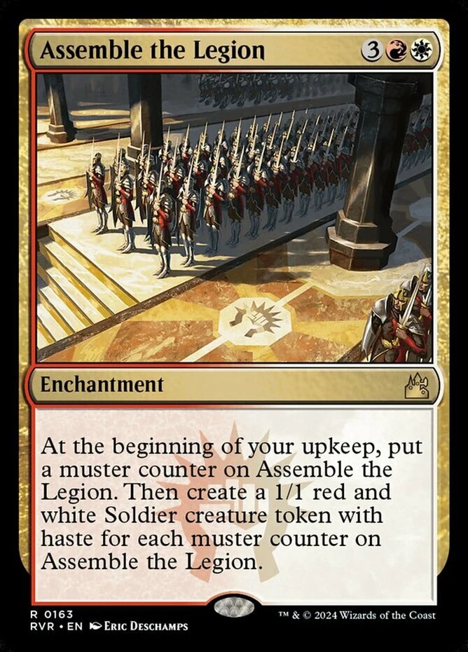 x1 Assemble the Legion R MTG Ravnica Remastered M/NM, English - Image 1 of 1