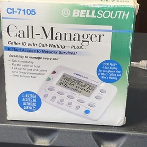 Bellsouth Call Manager CI-7105 Call-Manager Appelant J’appellerais en attente - Photo 1/8