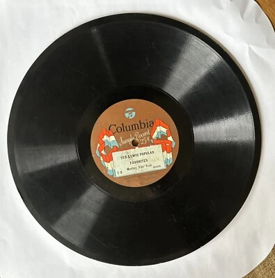 78-Columbia Sample Record 1S-1923 Schubert Serenade/Ted Lewis Popular Favorites - Image 1 of 2