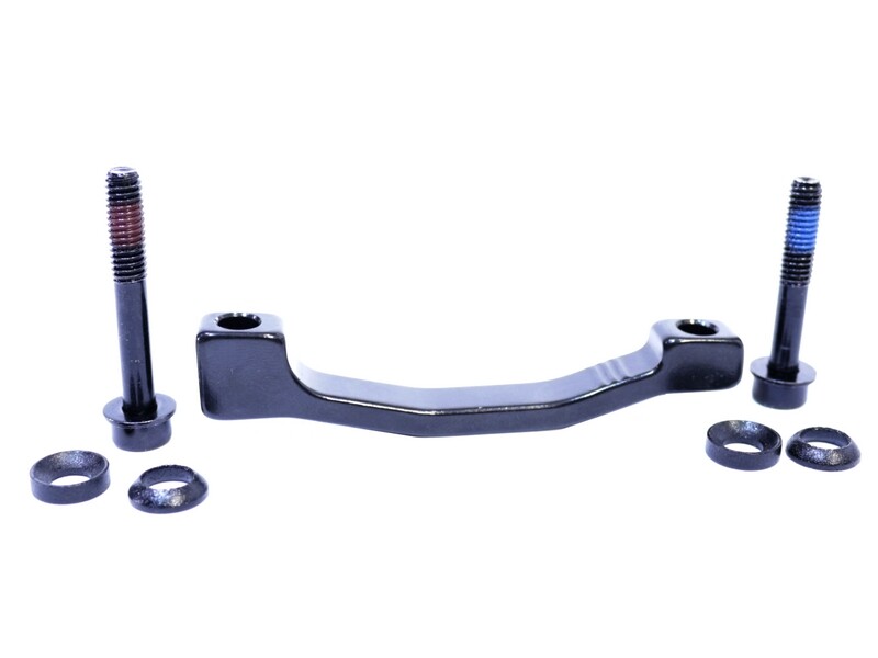 Adattatore Freno A Disco Bici Per 180 Mm - In Lega Alluminio, Facile Installazione, Per Post Montaggio - Foto 5