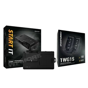 Compustar RF-1WG15-AP 1-Way 1500-FT G15 Remote Kit + FT-CMX-HC START IT CM-X - Picture 1 of 5