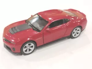Welly 1/34 CHEVROLET CAMARO ZL1, Red Diecast Metal Model (#43667) - Picture 1 of 11