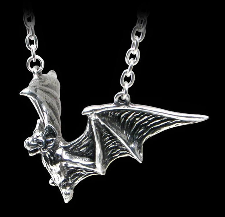 Alchemy Gotico Collana - Om Strygia - Pipistrello Vampiro Collana Rimorchio - Immagine 1 di 1