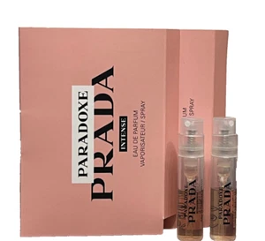 2x PARADOXE INTENSE By PRADA Women Pefume 0.04oz 1.2ml ea EDP Spray Samples NEW - Picture 1 of 1