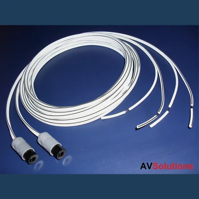 AV SOLUTIONS B&O - Cavi Altoparlanti 2 Pin Prese DIN - Coppia per Bang & Olufsen CX HQ - 2 M