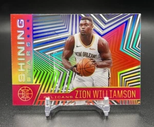 2020-21 Panini Illusions ZION WILLIAMSON Shining Stars Pink #13 Pelicans - Picture 1 of 2