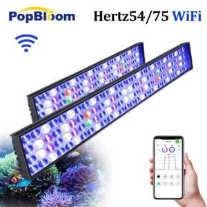 PopBloom 50-240cm Aquarium Light LED Fish Tank Light for Reef Coral Marine Tank - Picture 1 of 19