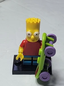 LEGO Collectible Minifigs - Rare - Simpsons Series 1 71005 - Bart Simpson - Picture 1 of 2