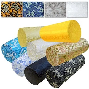 Bolster Cover*Chinese Rayon Brocade Neck Roll Long Tube Yoga Pillow Case*BL5 - Picture 1 of 46