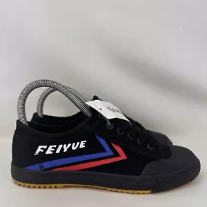 Feiyue Fe Lo Canvas Shoes Sneakers Black Size Women’s Size 7 - Picture 1 of 9