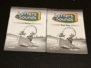 New ABeka 1st Grade Letters and Sounds Book Test/Test Key abeka - Picture 1 of 4