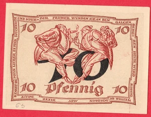 AUSTRIA 10 PENIQUES 1921 DINERO DE EMERGENCIA ANTISEMITA 7976 - Imagen 1 de 2