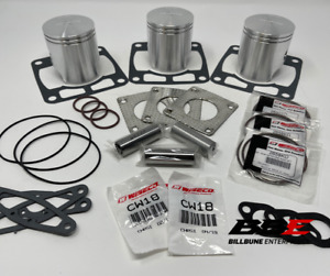 1999 Polaris Indy 700 XCR Top End Kit Standard 67.60mm Bore Pistons / Gaskets