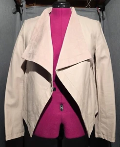 THE LIMITED Women's Cream-Colored faux leather jacket Size Small - Picture 1 of 5