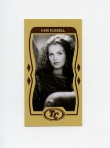 #TN00056 KERI RUSSELL Anti Tobacco NO SMOKING Trade Card RARE