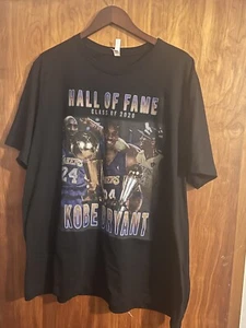 Custom Los Angeles Lakers Hall Of Fame NBA Champions T-Shirt Kobe Bryant 3XL - Bild 1 von 3