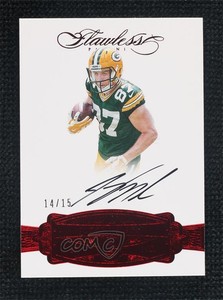 2016 Panini Flawless Flawless Signatures Ruby /15 Jordy Nelson #FSJN Auto