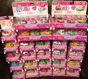 Shopkins Cutie Cars Series 1  Die Cast w/ Mini Figures #1 - #21 YOU CHOOSE  NEW - Picture 1 of 10