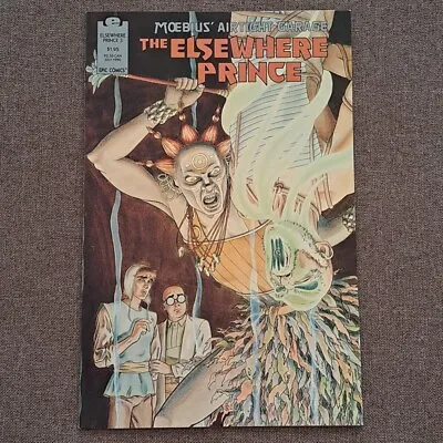 Epic Moebius The Elsewhere Prince #3 (1990) VF/NM Unread Bagged & Boarded • 12$