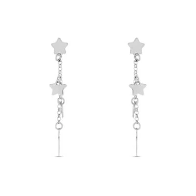 Orecchini Donna STROILI 1667554 Argento 925% Stelle Luna - Immagine 1 di 2
